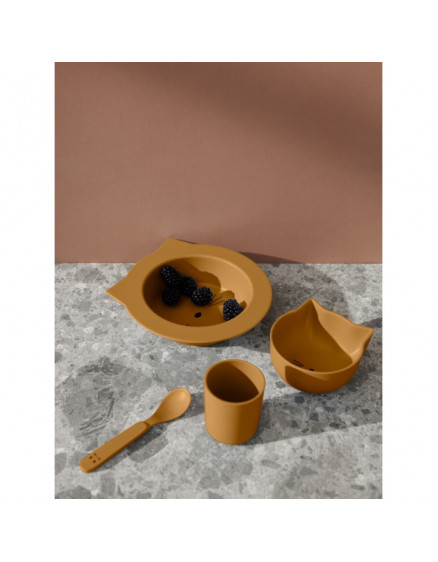 Бамбуковий набір посуду Joana Baby Mr Bear SkyBlue 2