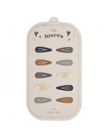 Набiр Заколок Drop Blue