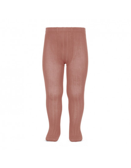 Basic Rib Tights Terracotta 126