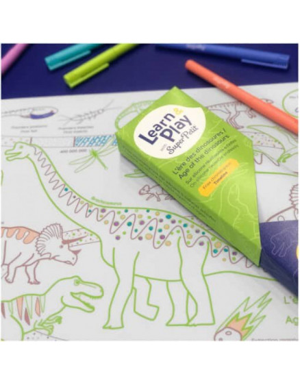 Силіконовий килимок з маркером Dino 3