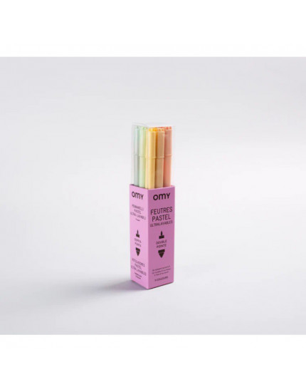 Набір фломастерів пастельних кольорів