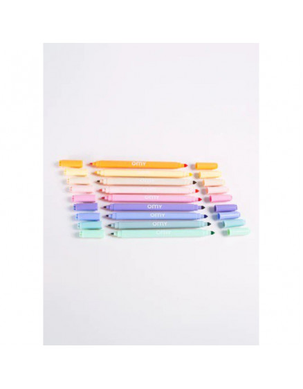 Набір фломастерів пастельних кольорів 3