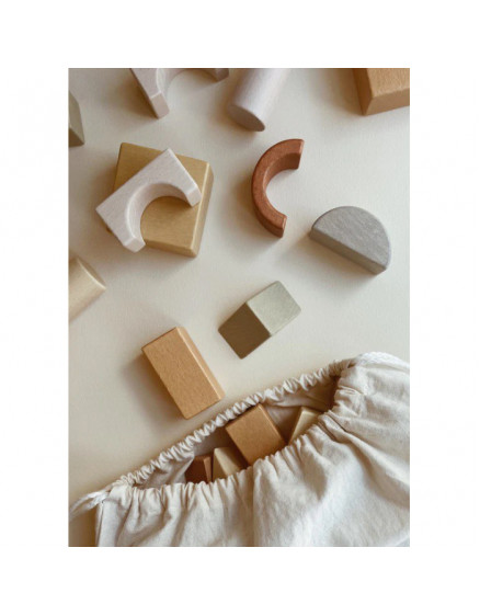 Набір дерев'яних кубиків 5