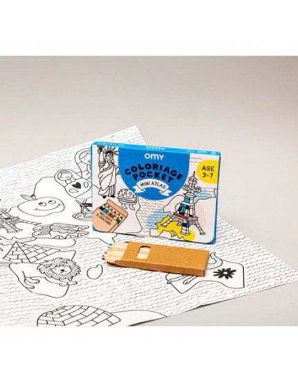 Atlas mini Coloring Set
