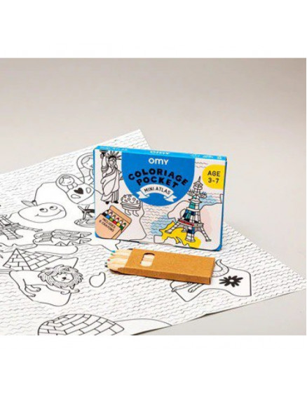 Atlas mini Coloring Set