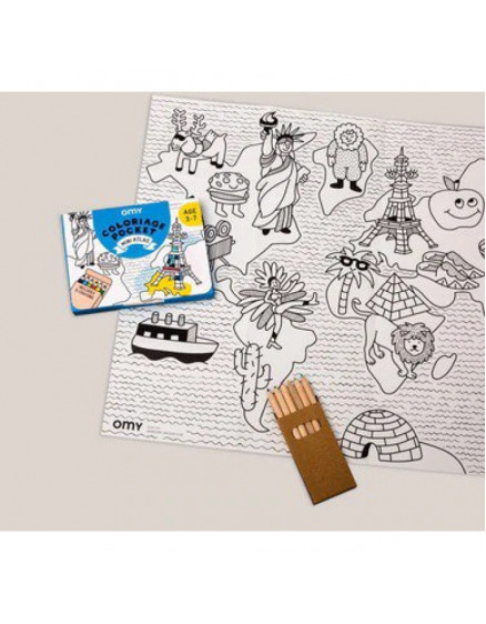 Atlas mini Coloring Set 2