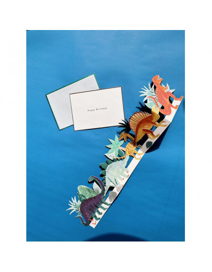 Dinosaurs Birthday Card 2