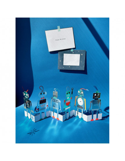 Robots Birthday Card