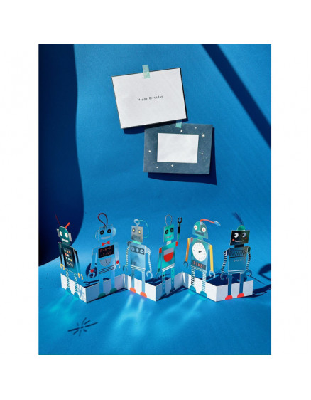 Святкова листівка Robots