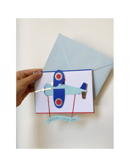 Aeroplane Birthday Card