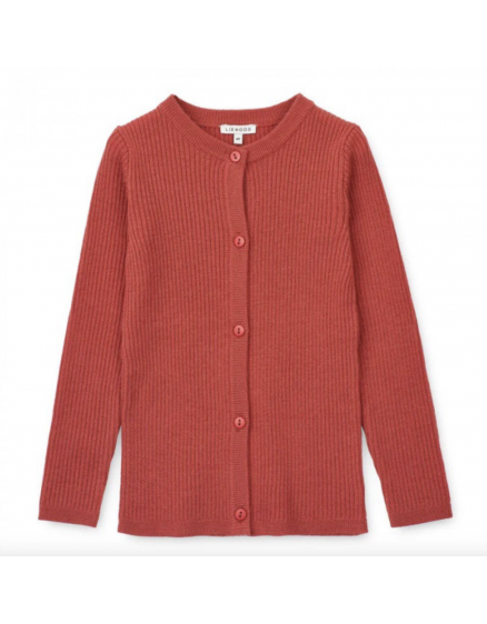 Randi Merino Red Cardigan