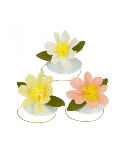 Paper Flower Hats