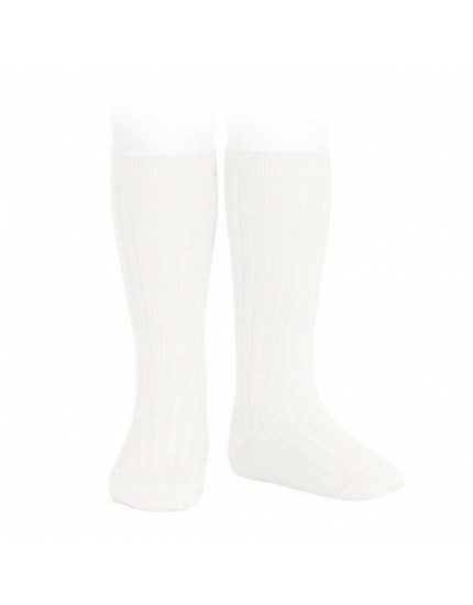 Cream 202 Knee Socks