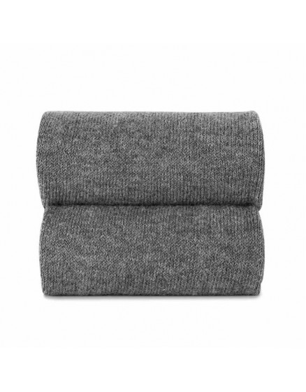 Light Grey 230 Plain Stitch Short Socks 2