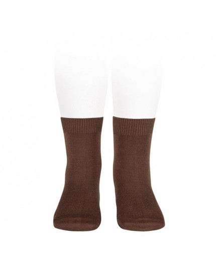 Chesnut 383 Plain Stitch Short Socks 4/ 23-26 95-106 cm