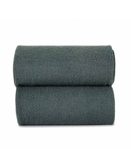 Lichen Green 761 Plain Stitch Short Socks 2