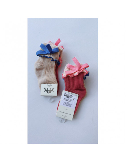 2 x Pack Bow Socks