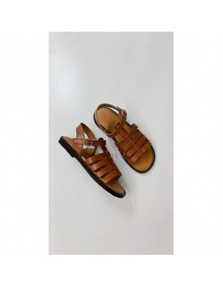 Сандалі Open Toe Cognac 2