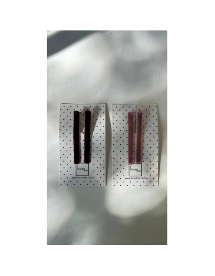 2 x Заколки Thin Velvet Rose