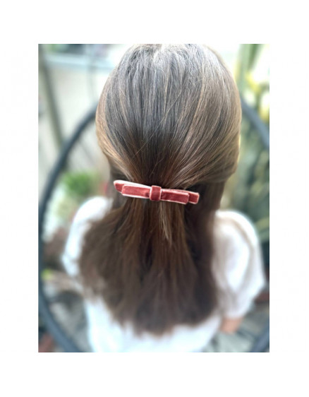 Заколка Velvet Double Bow 2