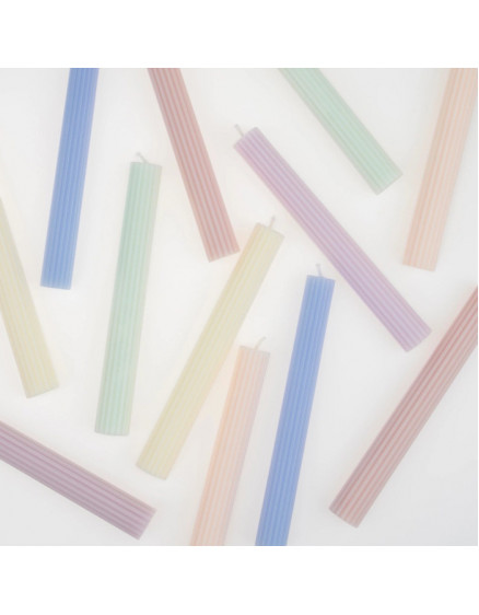 Pastel Tapper Candles 2