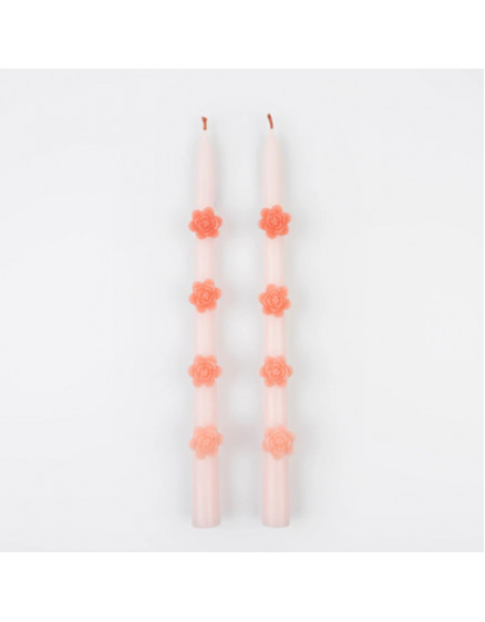 Набір столових свічок Flower