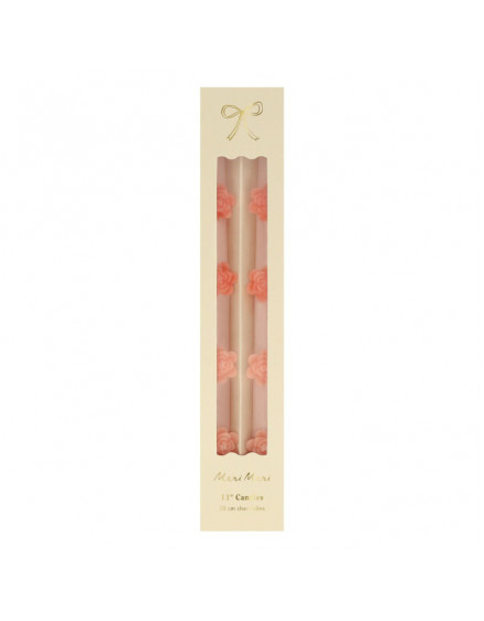 Набір столових свічок Flower 2
