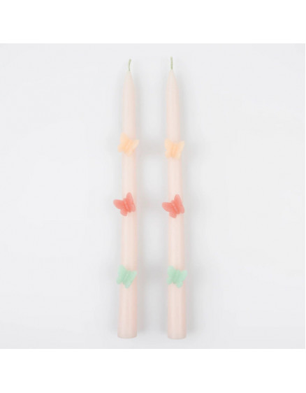 Butterfly Tapper Candles