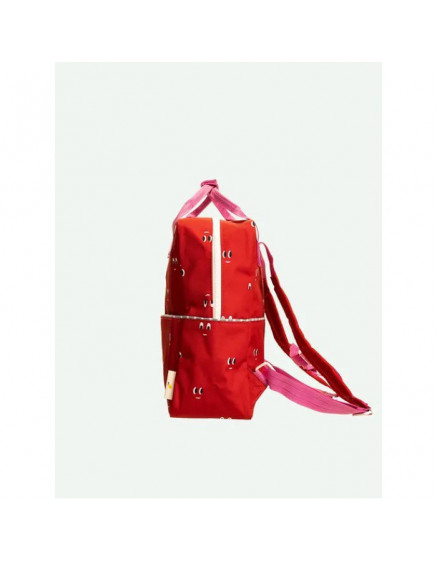 Medium Red Backpack 6