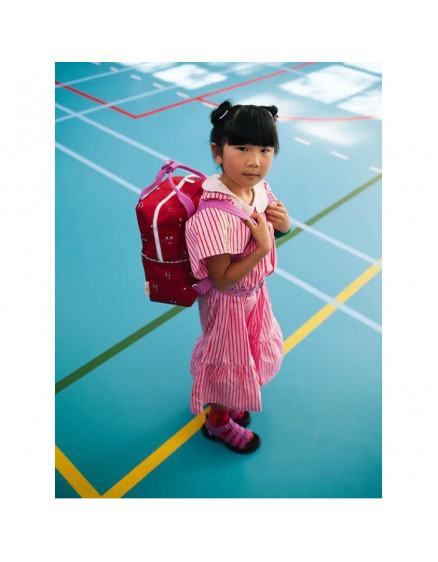 Medium Red Backpack 5