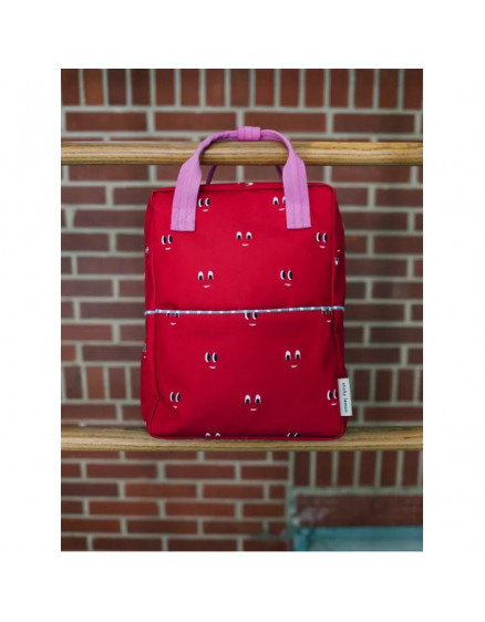 Medium Red Backpack 4