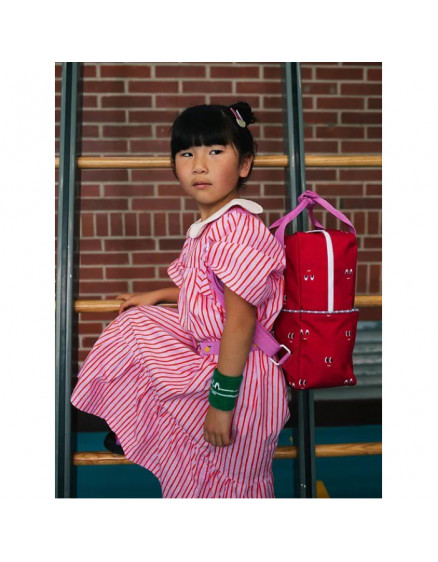 Medium Red Backpack 3