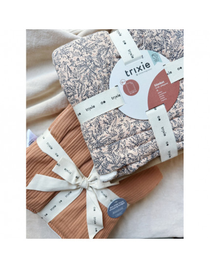 Fleece Blanket Lovely Leaves 75x100