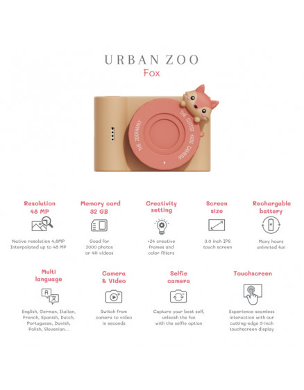 Дитячий аксесуар Urban Zoo Fox 2