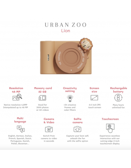 Дитячий аксесуар Urban Zoo Lion 3