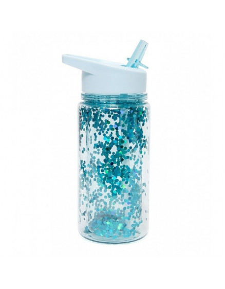 Пляшка Glitter Dusty Aqua