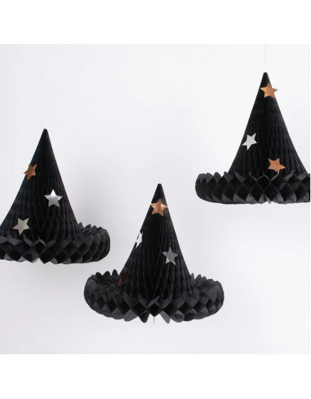 Honeycomb Witch Hat Decorations 2