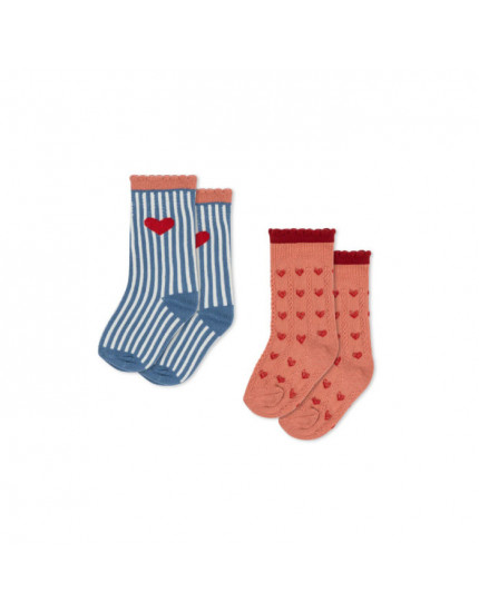 2 x Pack Jacquard Socks
