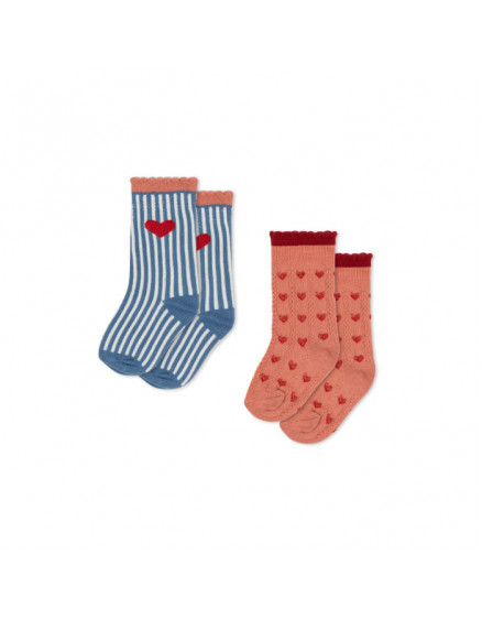 2 x Pack Jacquard Socks