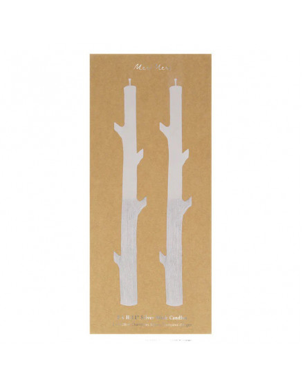 Silver Dipper Stick Candles 3