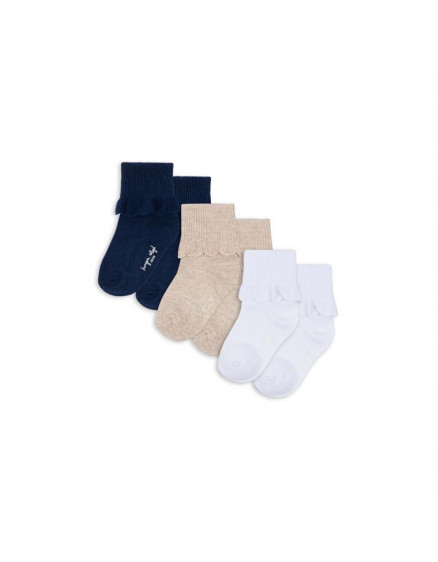 3 x Pack Frill Socks
