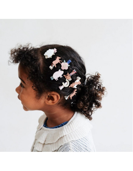 8 x Horse Mini Clips 2