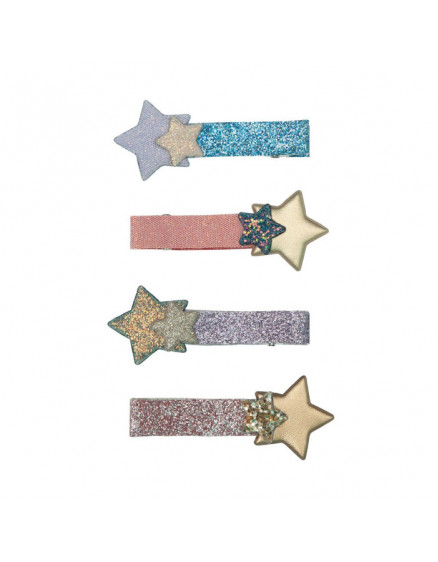 4 x Заколки Star Bar Clips