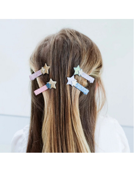 4 x Заколки Star Bar Clips 2