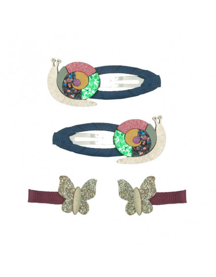 4 x Suzie Snail Clips