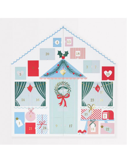 Адвент Календар Santa`s Cabin Sticker