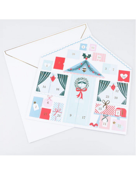 Адвент Календар Santa`s Cabin Sticker 3