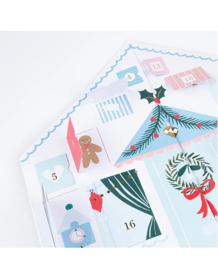 Адвент Календар Santa`s Cabin Sticker 2