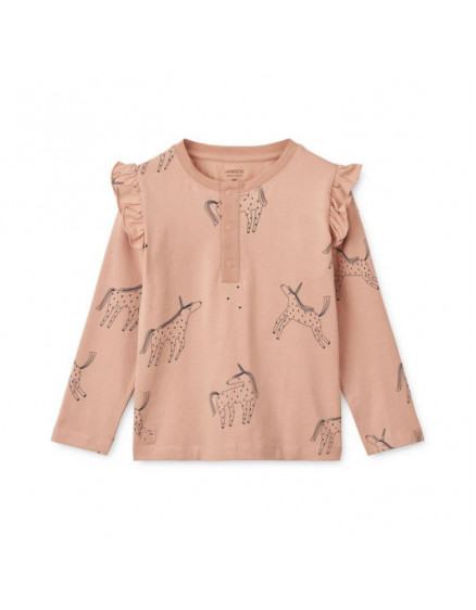 Wilhelm Printed Frill Pijama Set 4