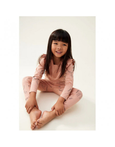 Wilhelm Printed Frill Pijama Set 3
